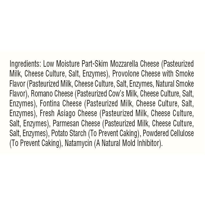 slide 2 of 8, Sargento Shredded 6 Cheese Italian Natural Cheese, 8 oz., 8 oz