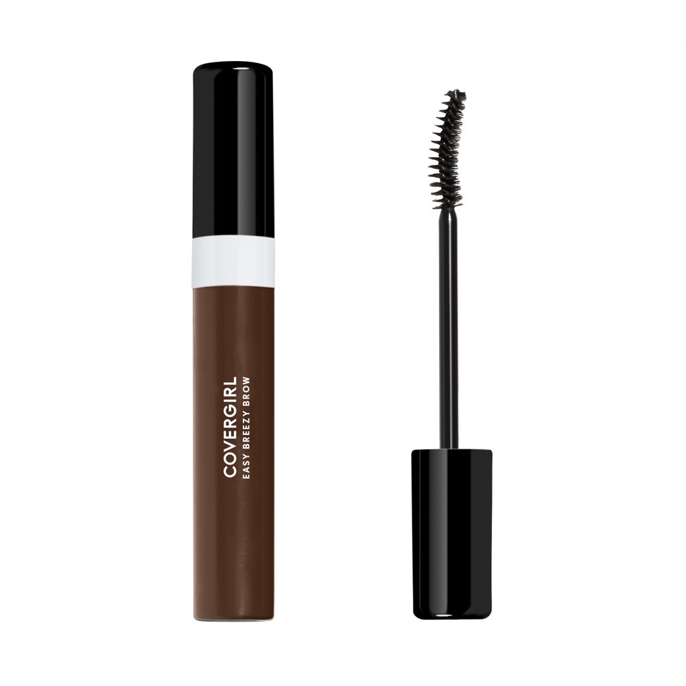 slide 3 of 9, Covergirl Easy Breezy Brow Shape Define - 605 Rich Brown, 0.024 fl oz