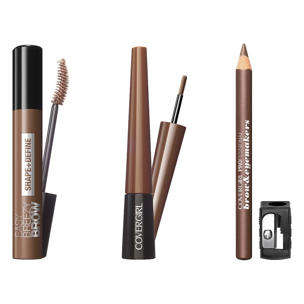 slide 7 of 9, Covergirl Easy Breezy Brow Shape Define - 605 Rich Brown, 0.024 fl oz