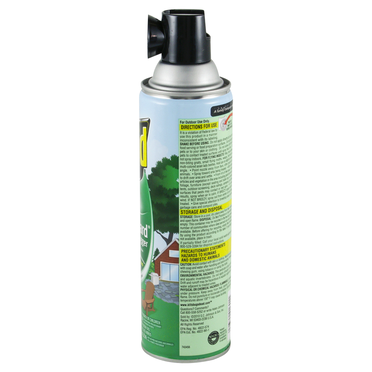 slide 4 of 6, Raid Yard Guard Mosquito Fogger 16 oz, 16 oz