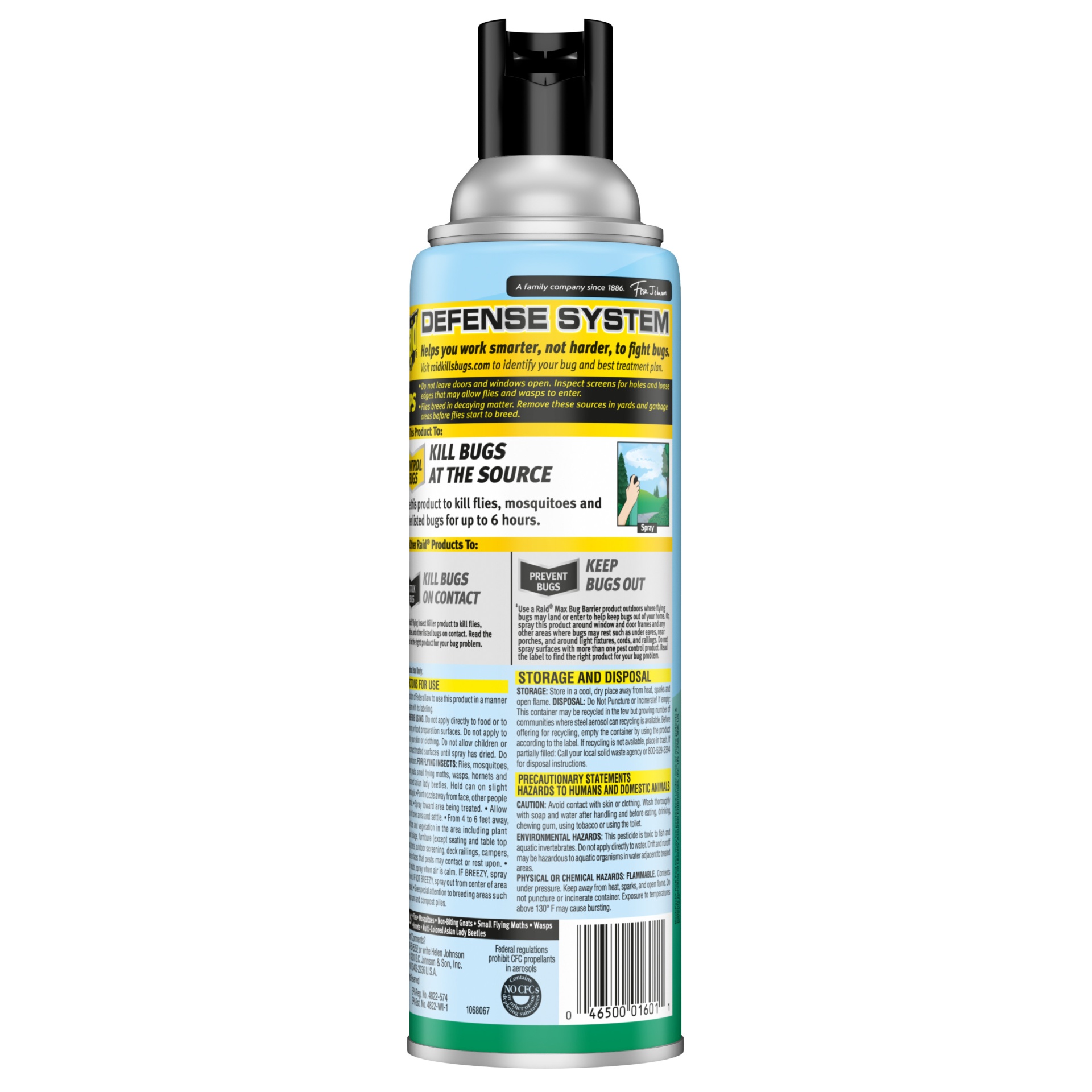 slide 7 of 7, Raid Yard Guard Mosquito Fogger, Mosquito Killer Spray, 900 Square Feet Treatment, 16 oz, 16 oz
