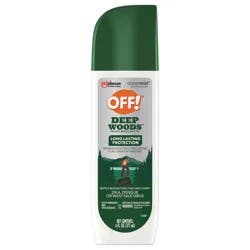 OFF! Deep Woods Mosquito Repellent VII Spritz, Long-Lasting Outdoor Bug Spray, 6 oz