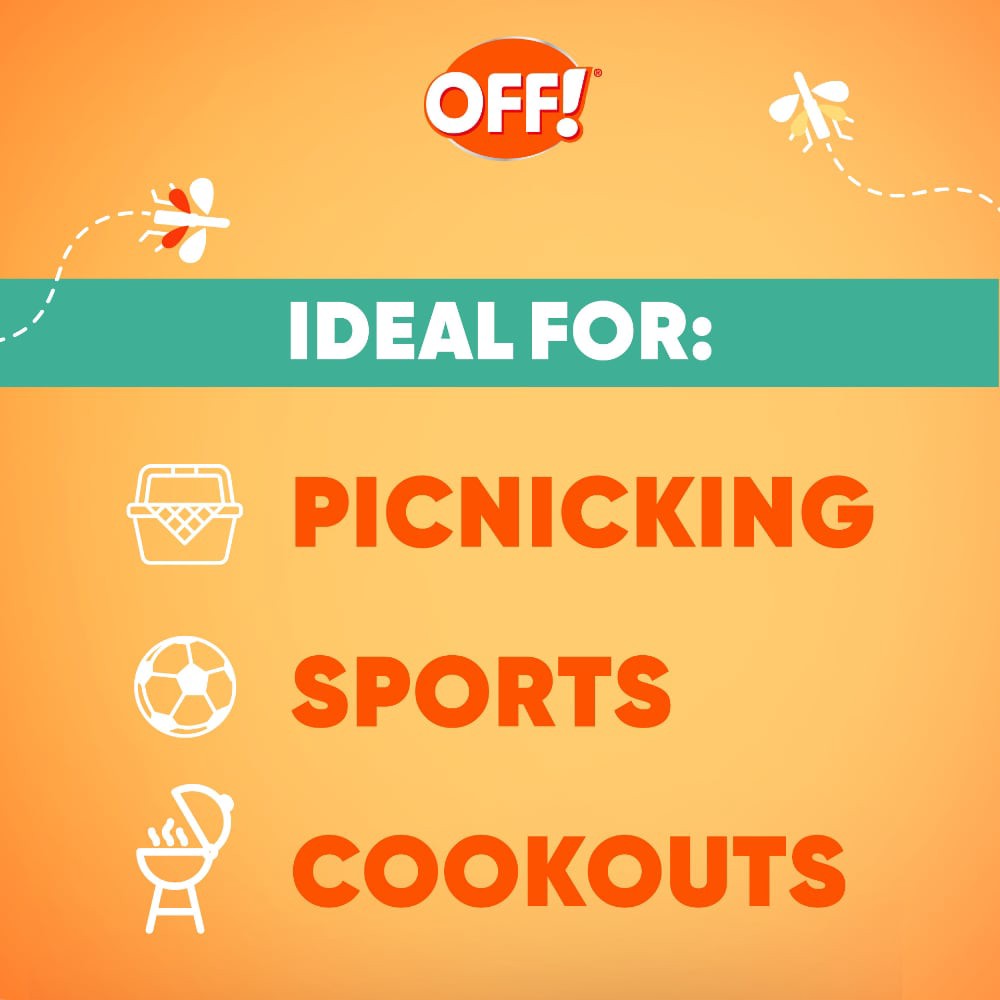 slide 5 of 6, OFF! FamilyCare Mosquito Repellent Smooth & Dry Non-Greasy Spray, 4 oz, 4 oz