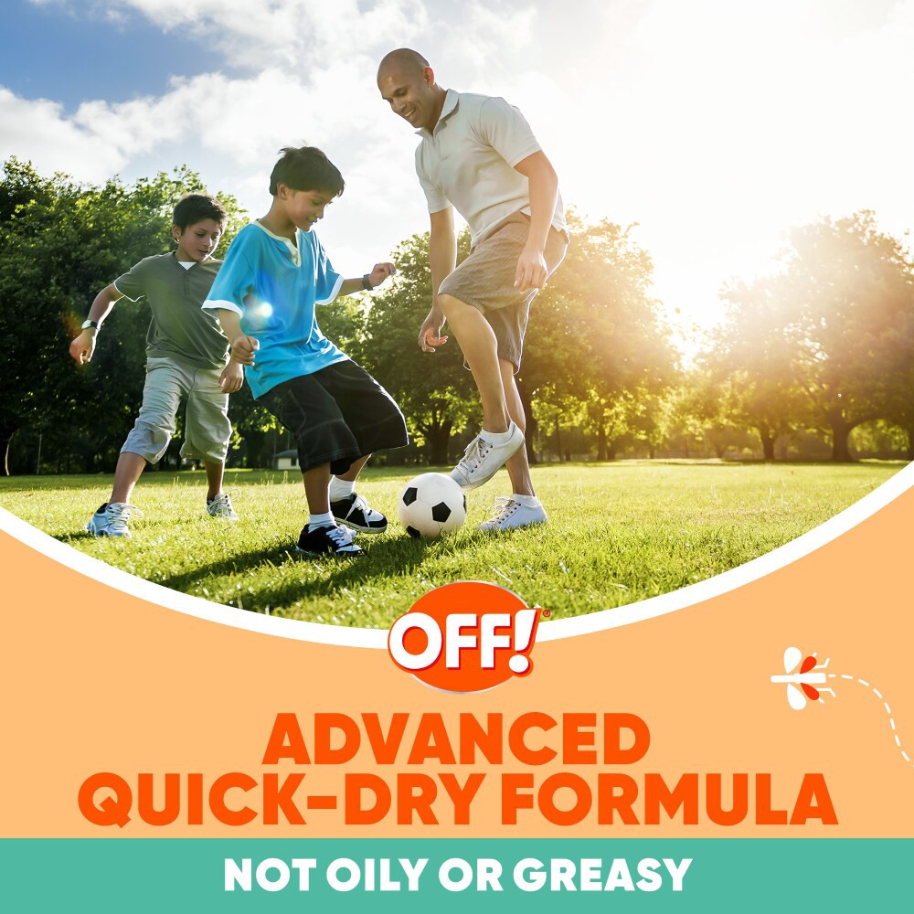 slide 2 of 6, OFF! FamilyCare Mosquito Repellent Smooth & Dry Non-Greasy Spray, 4 oz, 4 oz