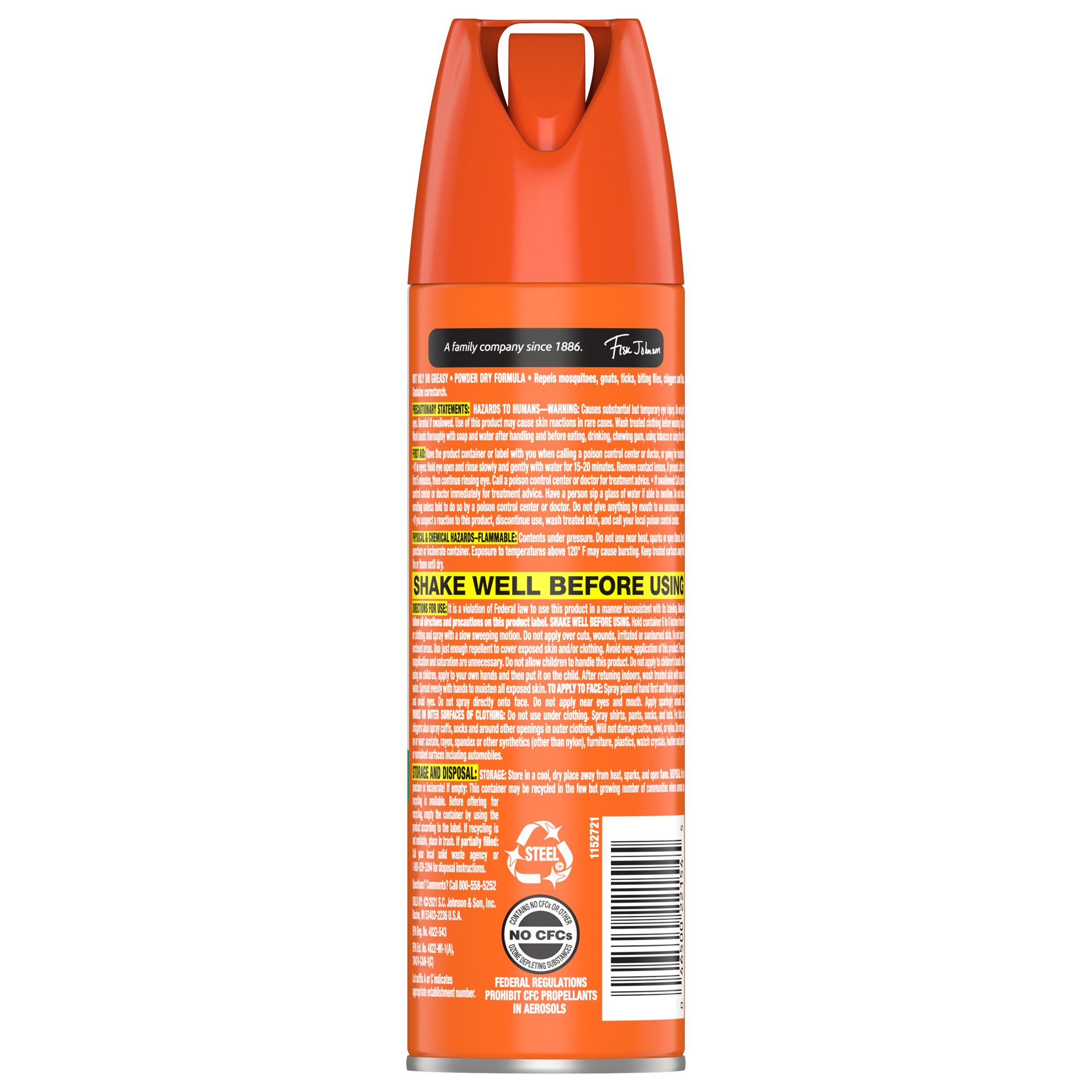 slide 2 of 3, OFF! FamilyCare Mosquito Repellent Smooth & Dry Non-Greasy Spray, 4 oz, 4 oz