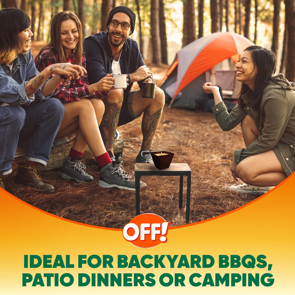 slide 6 of 6, OFF! Scented Citronella Candle, Backyard Outdoor Candle, 18 oz, 1 ct, 1 ct