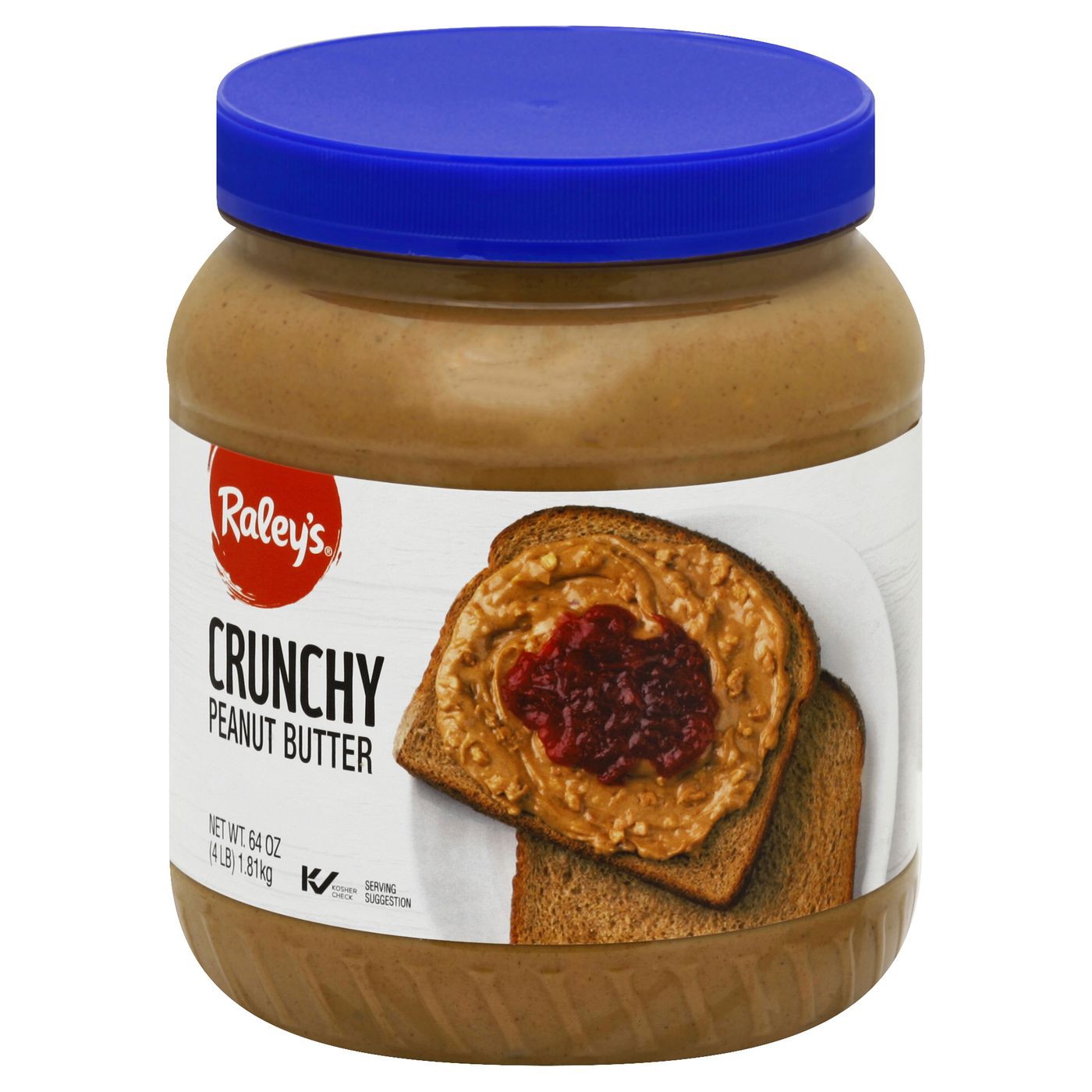 Raleys Raley's Crunchy Peanut Butter 64 Oz 64 oz | shipt