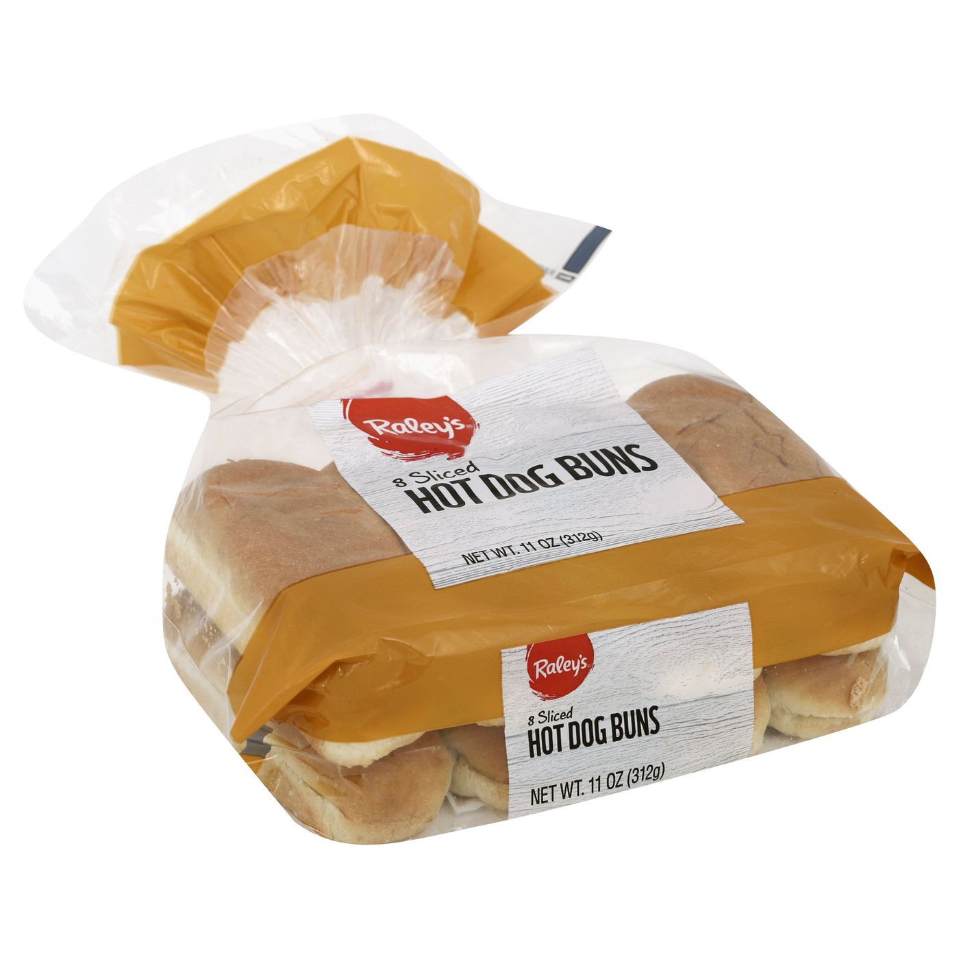 slide 1 of 1, Raleys Raley's Hot Dog Buns, Sliced 8 Pk, 8 ct