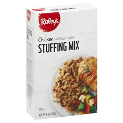 Raleys Raley's Stuffing Mix, Chicken Flavored 6 Oz