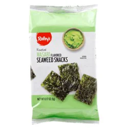 Raley's Seaweed Snacks, Wasabi Flavored, Roasted .17 Oz