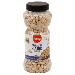 Raley's Dry Roasted Unsalted Peanuts 16 Oz