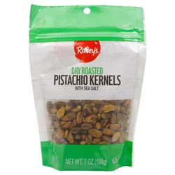 Raley's Dry Roasted Sea Salt Pistachio Kernels 7 Oz