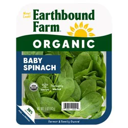 Earthbound Farm Organic Baby Spinach 5 Oz