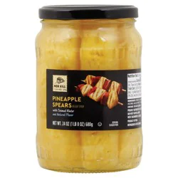 Nob Hill Trading Co. Pineapple Spears In Coconut Water 24 Oz
