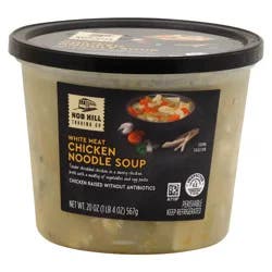 Nob Hill Trading Co. Soup, Chicken Noodle, White Meat 20 Oz