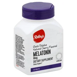 Raleys Raley's Melatonin 10mg Quick Dissolve 90 Ea 90 ct | shipt