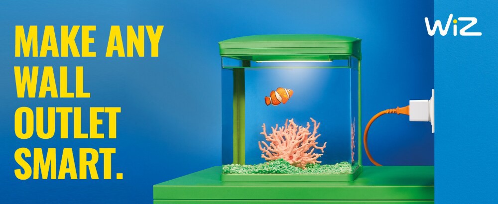 slide 3 of 6, WiZ Smart Plug Wifi BLE Type-B, 1 ct