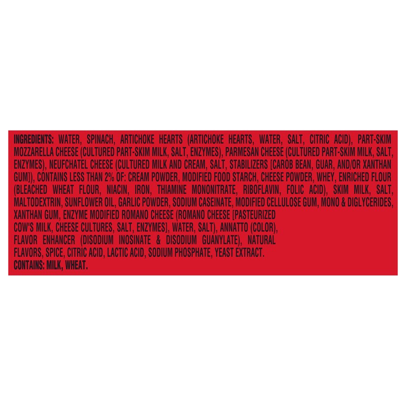 slide 5 of 5, TGIF TGI Fridays Spinach & Artichoke Cheese Dip Frozen Snack, 8 oz Box, 8 oz