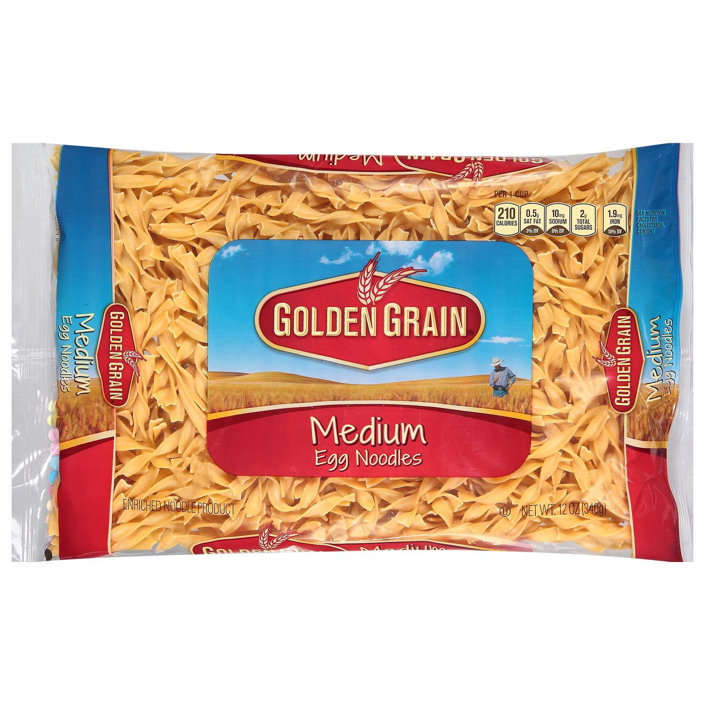 slide 1 of 1, Golden Grain Medium Egg Noodles - 12 oz, 12 oz