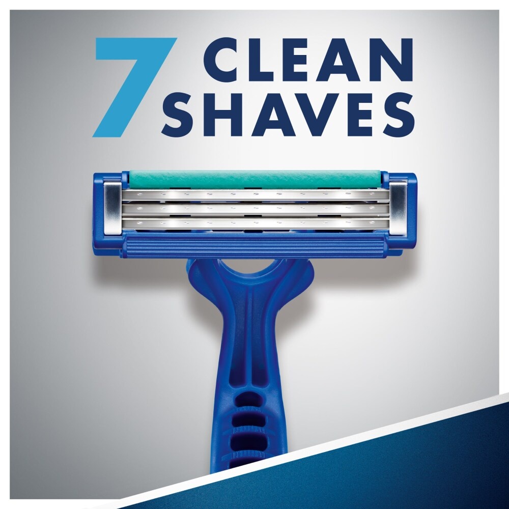 slide 3 of 6, Gillette Sensor3 Simple Men’s Disposable Razors, 12 Count, 12 ct