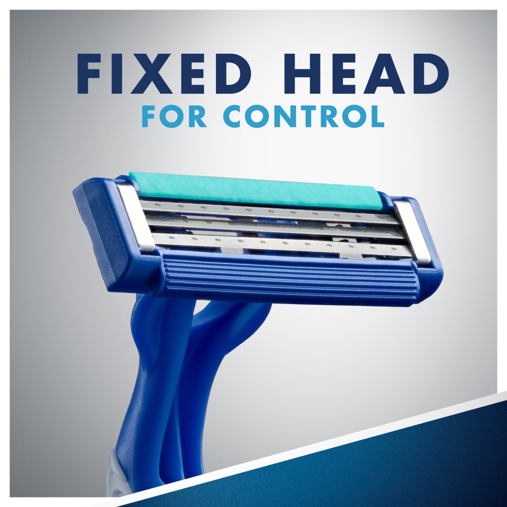 slide 6 of 6, Gillette Sensor3 Simple Men’s Disposable Razors, 12 Count, 12 ct