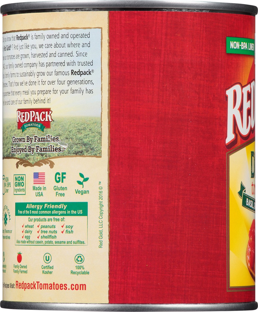 slide 4 of 10, Redpack Tomato Diced Italian, 28 oz