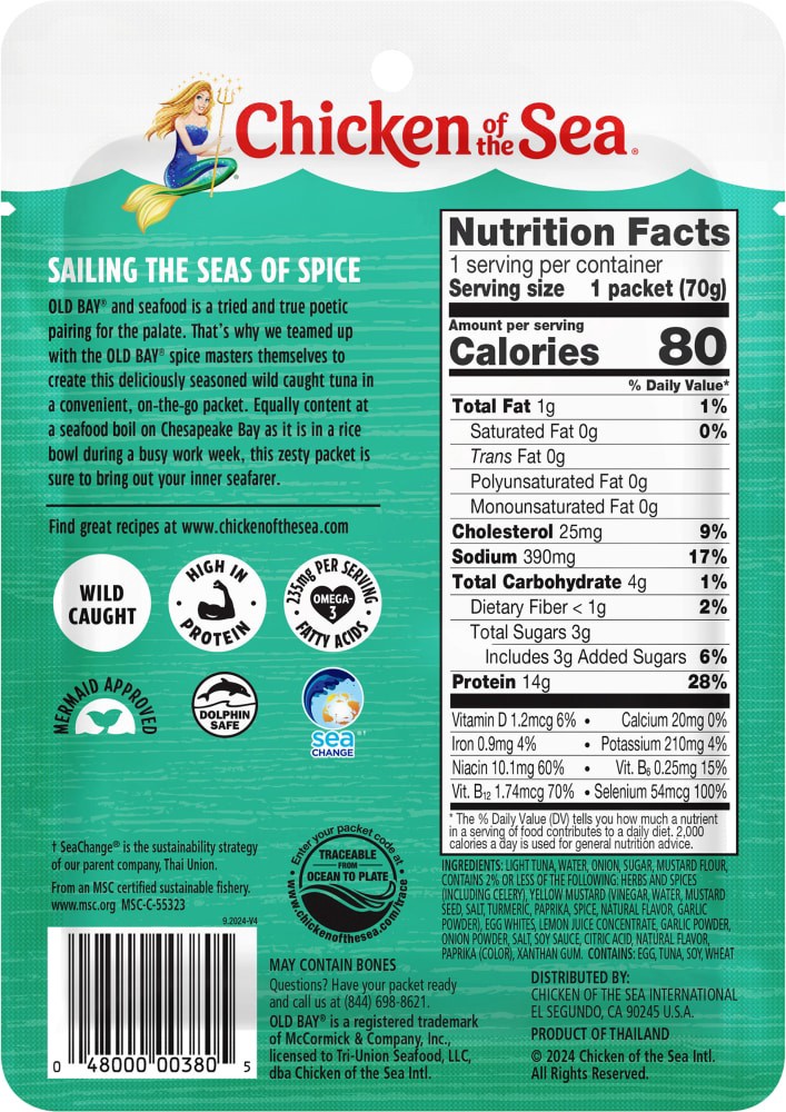 slide 2 of 2, Tuna Salad Pouch, 2.5 oz