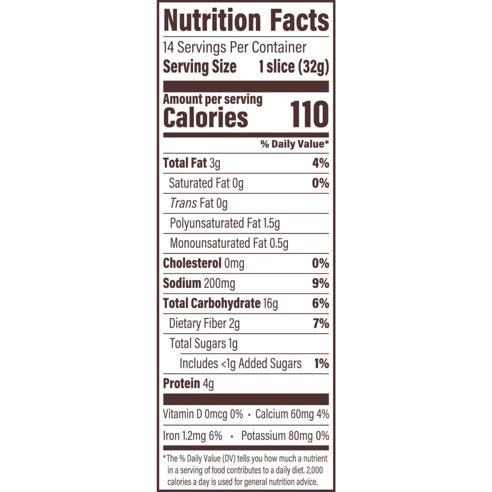 slide 4 of 5, Thomas' Everything Breakfast Bread, 16 oz, 1 lb