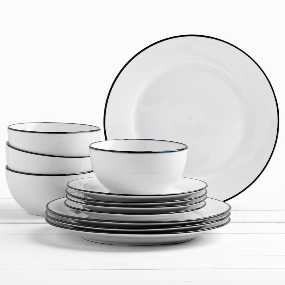 slide 2 of 2, Tabletops Unlimited Burke Dinnerware Set, 12 ct