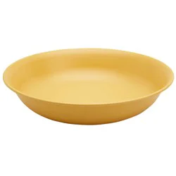 Tabletops Gallery® Recycled Plastic Serve Bowl - Yellow, 1 ea