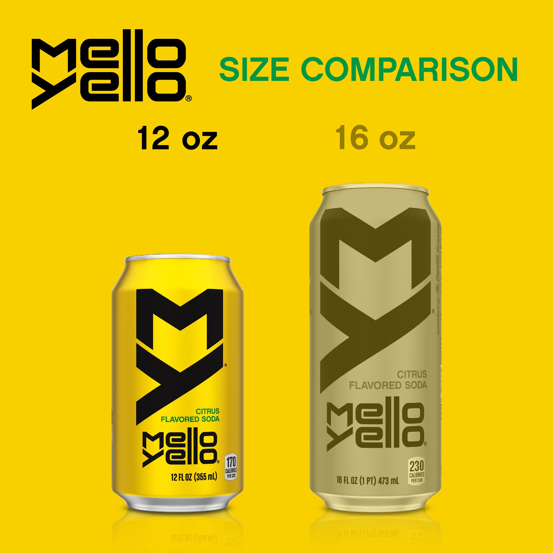 slide 4 of 5, Mello Yello Fridge Pack Cans, 12 fl oz, 12 Pack, 12 ct