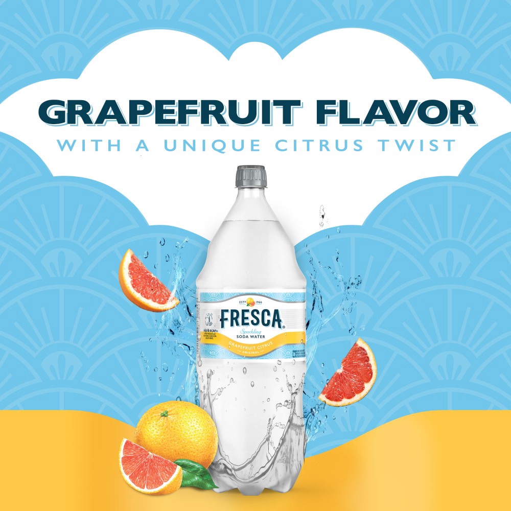 slide 5 of 6, Fresca Original Citrus Sparkling Flavored Soda, 2 liter