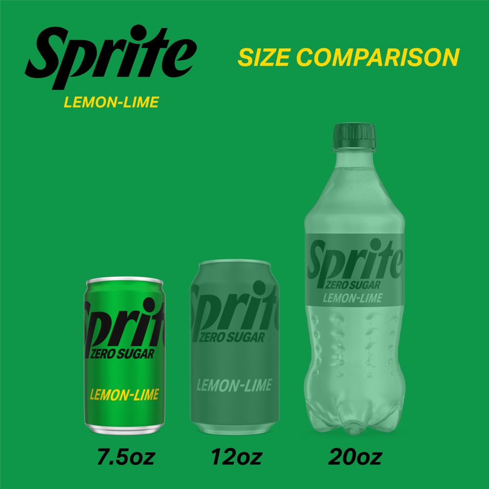 slide 4 of 6, Sprite Diet Lemon Lime Soda, 6 ct; 7.5 oz