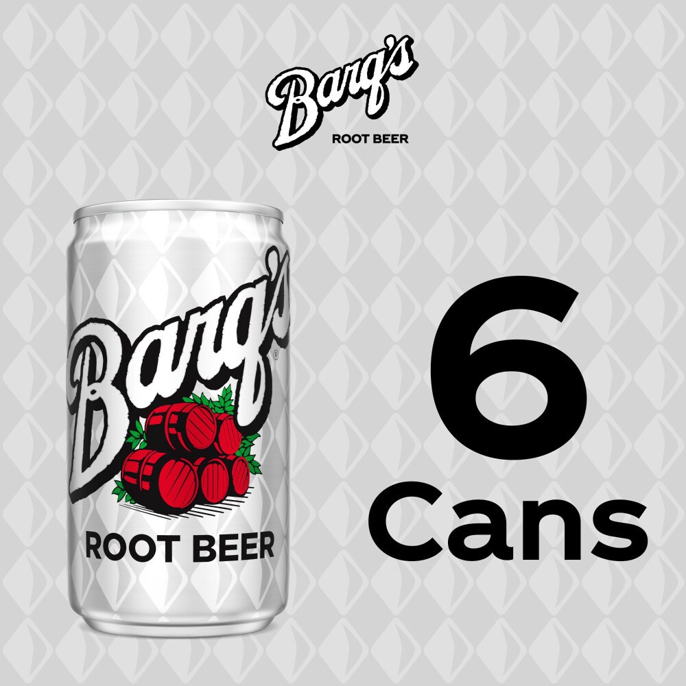 slide 4 of 6, Barq's Root Beer Soda Soft Drink, 7.5 fl oz, 6 Pack, 6 ct
