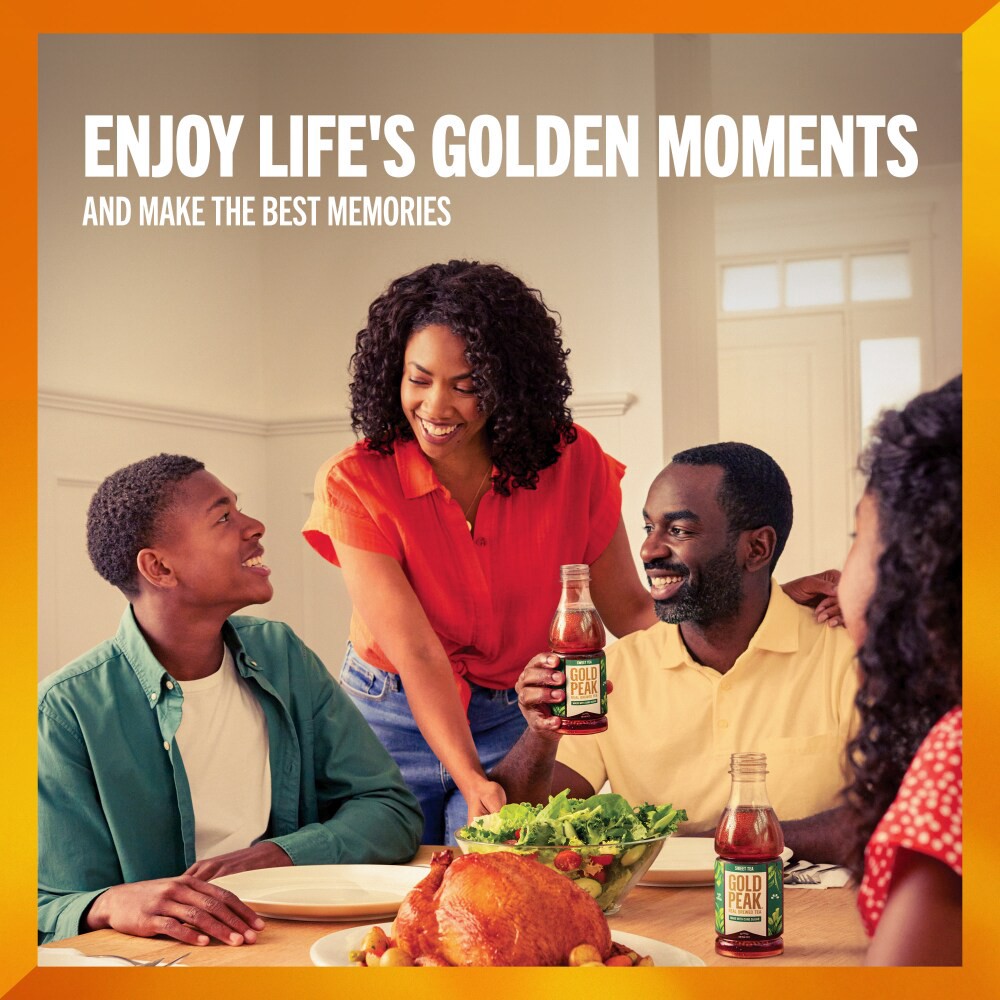 slide 5 of 6, Gold Peak Slightly Sweet Tea Bottle, 52 fl oz, 52 fl oz