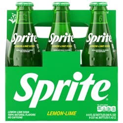 Sprite Pure Cane Sugar 8oz 6pk