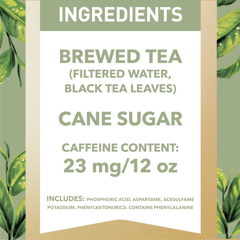 slide 4 of 5, Gold Peak Zero Sugar Sweet Tea Bottle, 59 fl oz, 59 oz