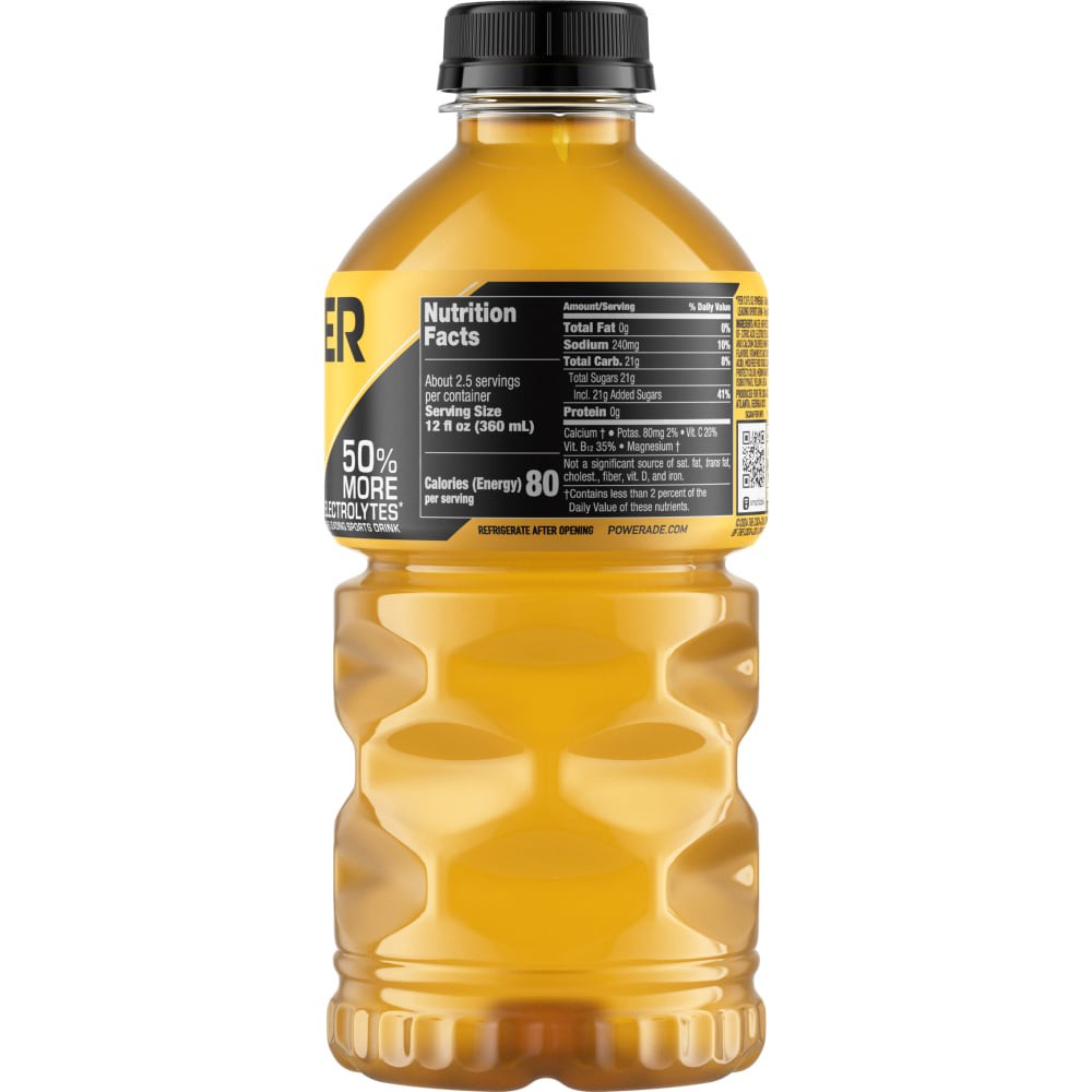 slide 2 of 5, Powerade Island Burst Bottle- 28 fl oz, 28 fl oz