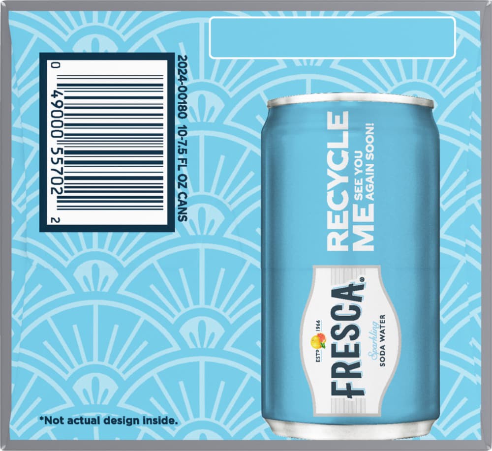 slide 3 of 6, Fresca Fridge Pack Cans, 7.5 fl oz, 10 Pack, 10 ct