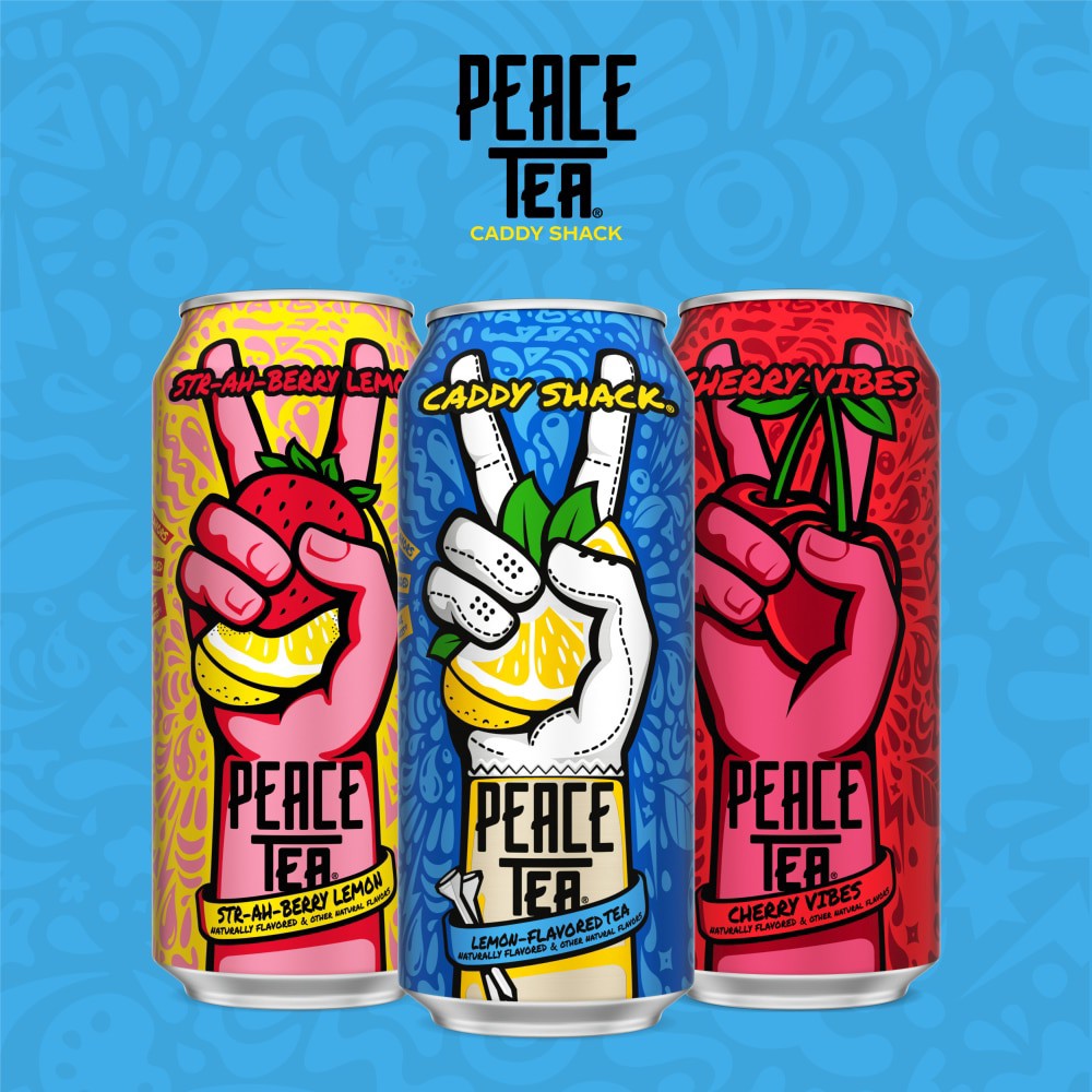 slide 6 of 6, Peace Tea Caddy Shack Can, 16 fl oz, 16 fl oz