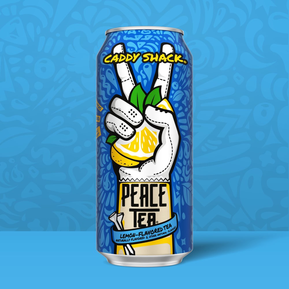 slide 5 of 6, Peace Tea Caddy Shack Can, 16 fl oz, 16 fl oz