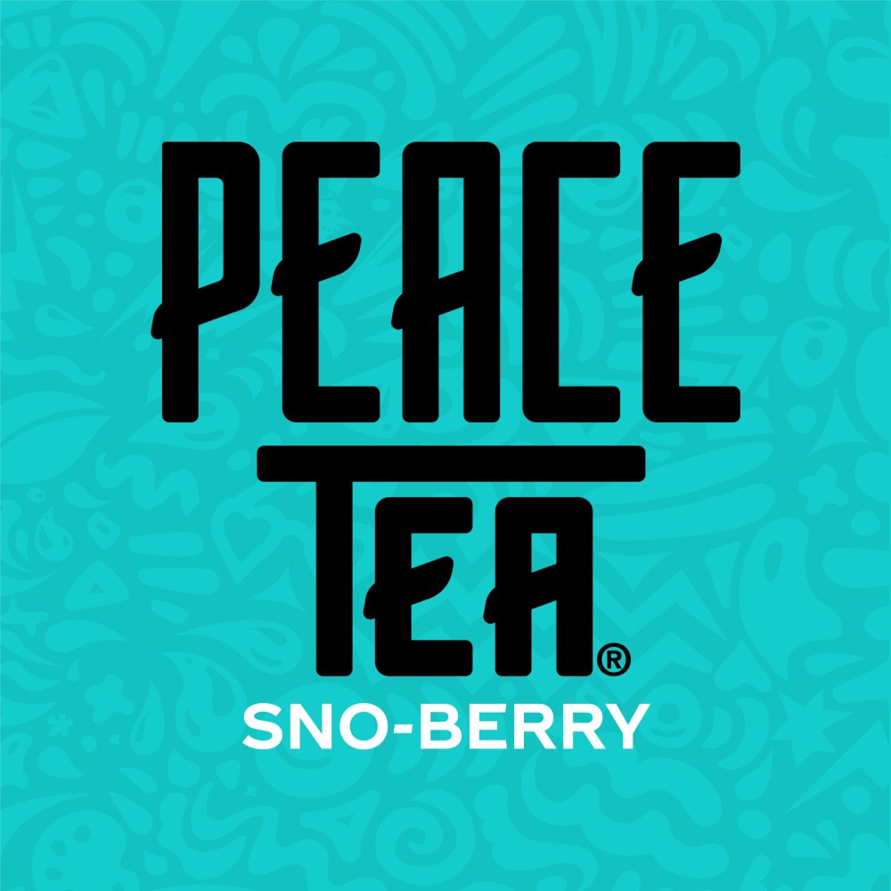 slide 5 of 6, Peace Tea Sno-Berry, Iced Tea with Natural Berry Flavors, 16 fl oz Can, 16 fl oz