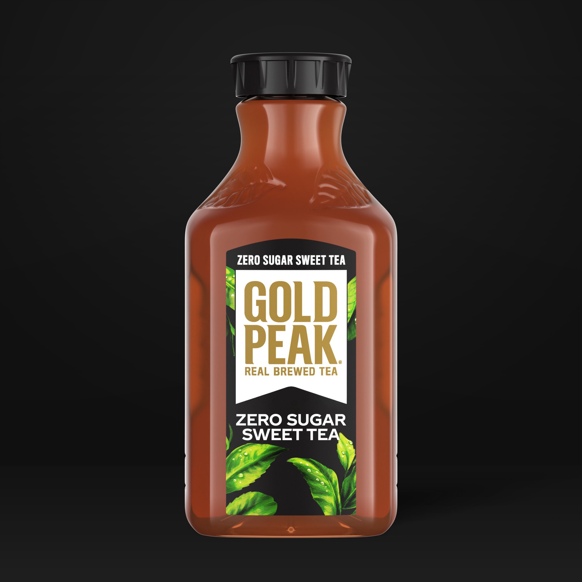 slide 5 of 5, Gold Peak Zero Sugar Sweet Tea Bottle, 76 fl oz, 76 fl oz