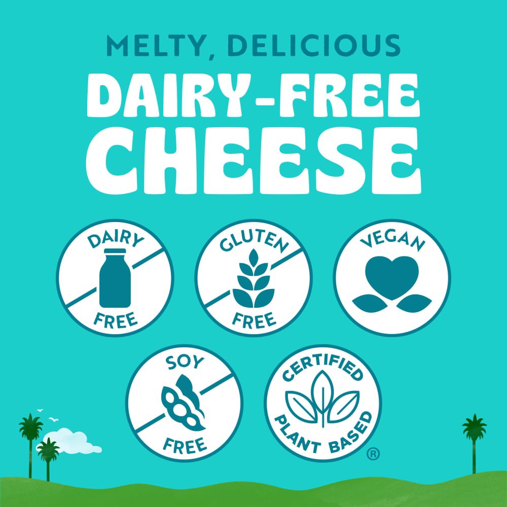 slide 4 of 4, Follow Your Heart Dairy Free Vegan Feta Style Crumbles Cheese, 6 OZ Tub, 6 oz