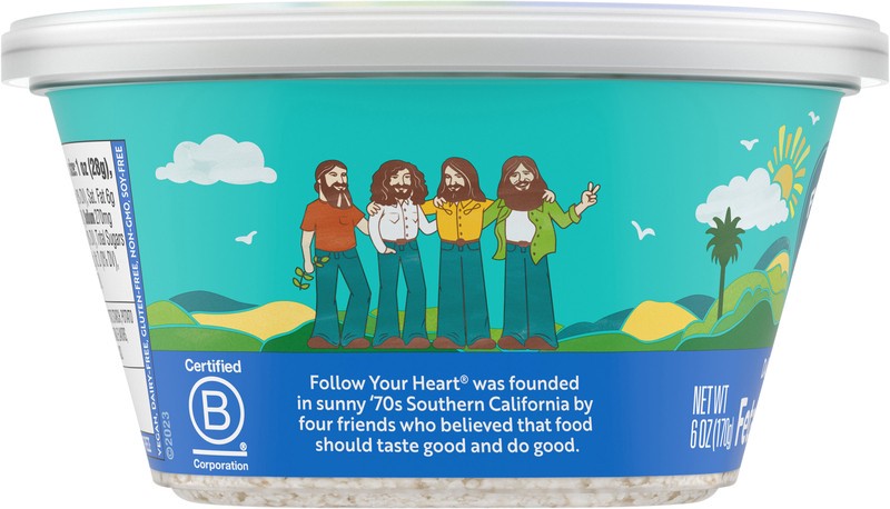 slide 2 of 5, Follow Your Heart Dairy Free Vegan Feta Style Crumbles Cheese, 6 OZ Tub, 6 oz