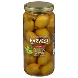 Preserved Harvest Jalapeno Stuffed Olives 10 ounces