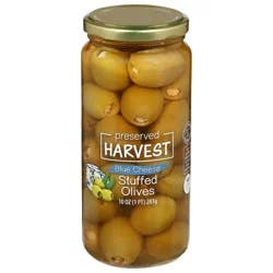 Preserved Harvest Blue Cheese Olives 10 ounces