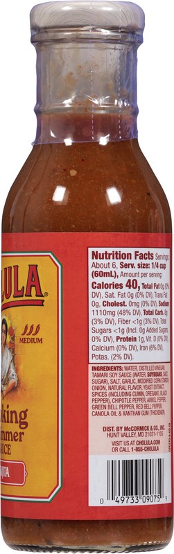 slide 2 of 5, Cholula Fajita Cooking & Simmer Sauce 12 Ounces, 12 oz