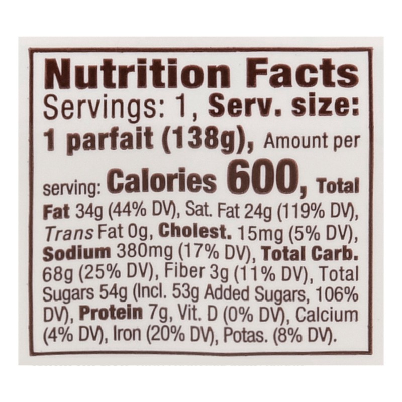 slide 5 of 5, Reese's Cake Parfait, Peanut Butter, 4.9 oz