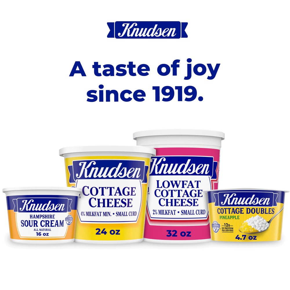 slide 3 of 6, Knudsen Sour Cream 16 oz Tub, 16 oz